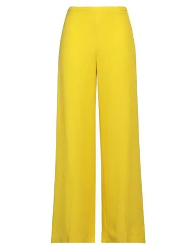 Forte Forte Forte_forte Woman Pants Yellow Size 2 Acetate, Viscose