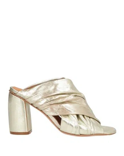 Forte Forte Forte_forte Woman Sandals Gold Size 8 Leather