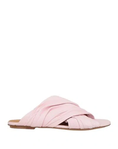 Forte Forte Forte_forte Woman Sandals Pink Size 8 Leather