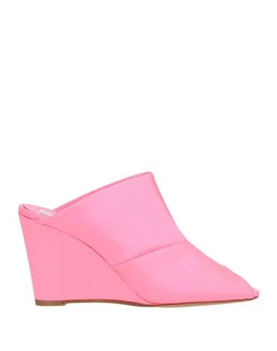 Forte Forte Forte_forte Woman Sandals Pink Size 9 Textile Fibers