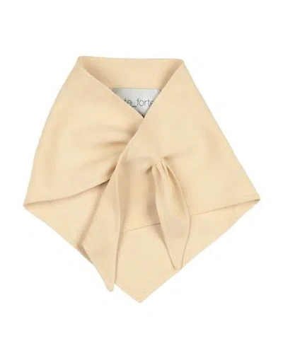 Forte Forte Forte_forte Woman Scarf Beige Size - Viscose