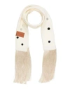 Forte Forte Forte_forte Woman Scarf Ivory Size - Polyester, Wool, Acrylic, Viscose, Polyamide In Neutral