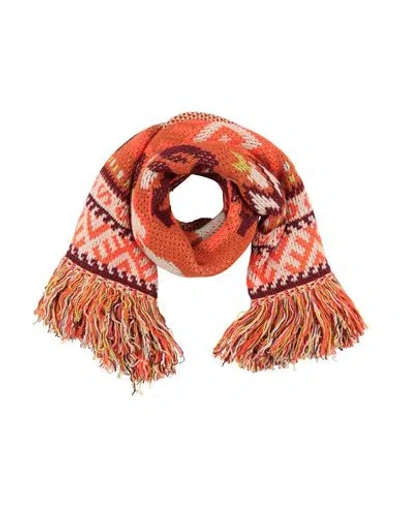 Forte Forte Forte_forte Woman Scarf Orange Size - Acrylic, Wool, Polyester