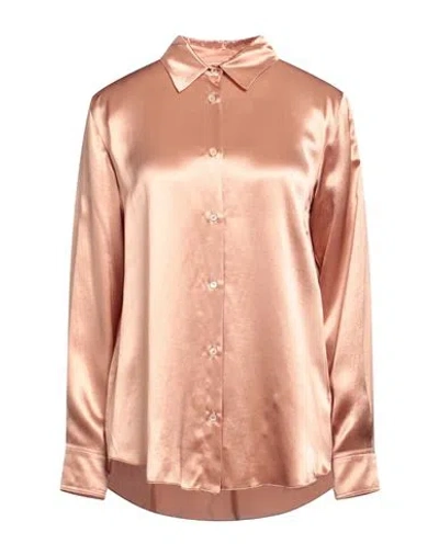 Forte Forte Forte_forte Woman Shirt Antique Rose Size 2 Acetate, Viscose, Cupro In Pink