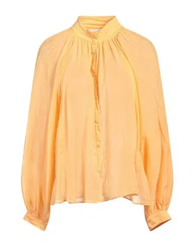 Forte Forte Forte_forte Woman Shirt Apricot Size 1 Cotton, Silk In Multi