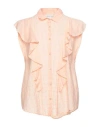 Forte Forte Forte_forte Woman Shirt Apricot Size 2 Cotton, Silk In Neutral