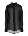 Forte Forte Forte_forte Woman Shirt Black Size 3 Cotton, Silk, Viscose In Black
