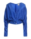 Forte Forte Forte_forte Woman Shirt Blue Size 4 Silk