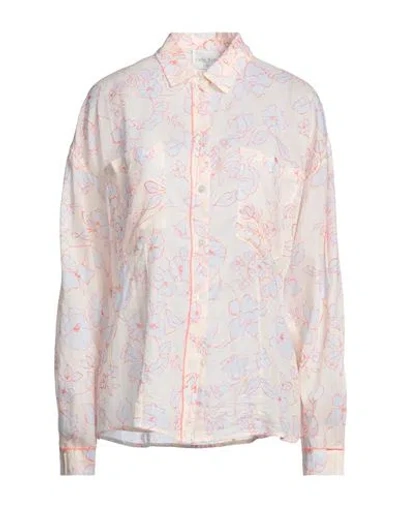 Forte Forte Forte_forte Woman Shirt Blush Size 2 Cotton, Silk In Pink