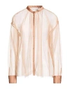 Forte Forte Forte_forte Woman Shirt Blush Size 2 Polyester In Neutral