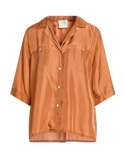Forte Forte Forte_forte Woman Shirt Brown Size 0 Silk