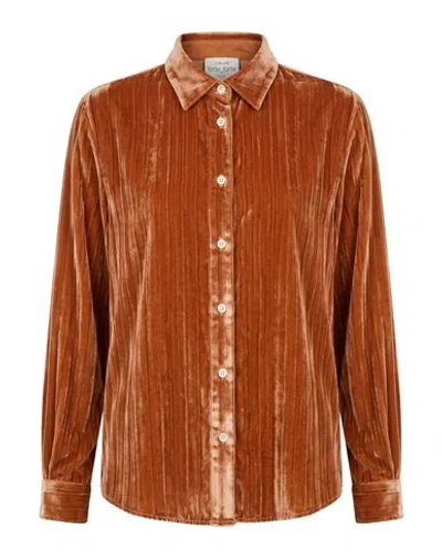 Forte Forte Forte_forte Woman Shirt Camel Size 1 Viscose, Polyamide In Beige