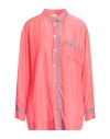 Forte Forte Forte_forte Woman Shirt Coral Size 1 Silk In Red