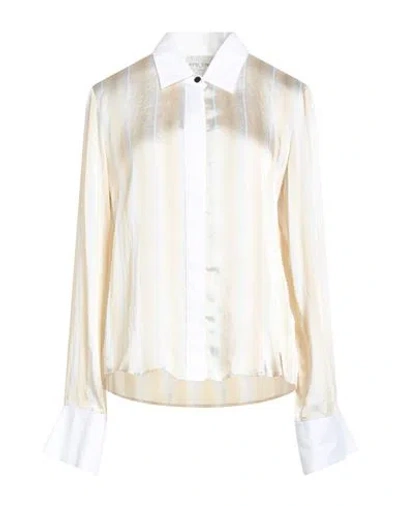 Forte Forte Forte_forte Woman Shirt Cream Size 2 Viscose, Silk In White