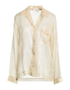 Forte Forte Forte_forte Woman Shirt Cream Size 3 Silk, Polyester In Multi