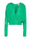 Forte Forte Forte_forte Woman Shirt Emerald Green Size 0 Silk