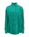 Forte Forte Forte_forte Woman Shirt Emerald Green Size 2 Viscose, Elastane In Green