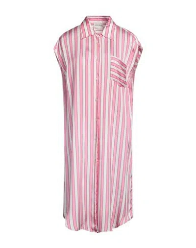 Forte Forte Forte_forte Woman Shirt Fuchsia Size 3 Viscose, Cupro In Pink