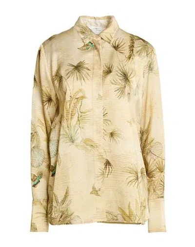 Forte Forte Forte_forte Woman Shirt Gold Size 4 Viscose, Cupro In Neutral