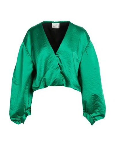 Forte Forte Forte_forte Woman Shirt Green Size 2 Polyester