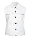 Forte Forte Forte_forte Woman Shirt Ivory Size 1 Cotton, Virgin Wool In White