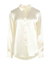 Forte Forte Forte_forte Woman Shirt Ivory Size 2 Acetate, Viscose, Cupro In White