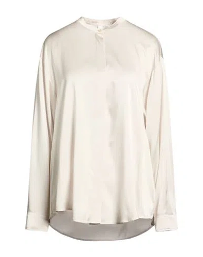 Forte Forte Forte_forte Woman Shirt Ivory Size 4 Silk, Elastane In White