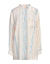 Forte Forte Forte_forte Woman Shirt Light Pink Size 2 Viscose, Silk, Polyester