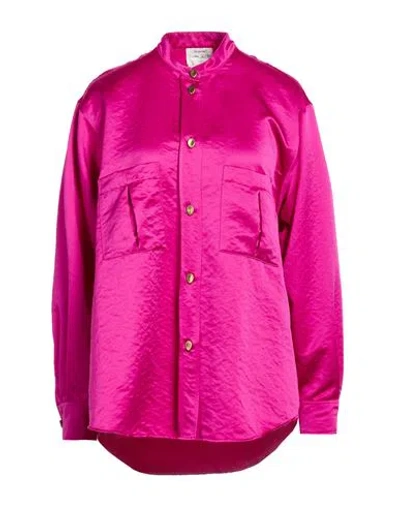 Forte Forte Forte_forte Woman Shirt Magenta Size 1 Polyester In Purple