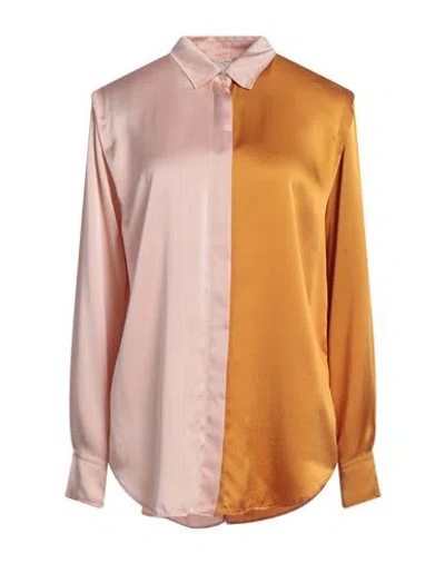 Forte Forte Forte_forte Woman Shirt Marigold Size 2 Silk In Yellow