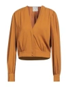 Forte Forte Forte_forte Woman Shirt Marigold Size 3 Acetate, Silk In Orange
