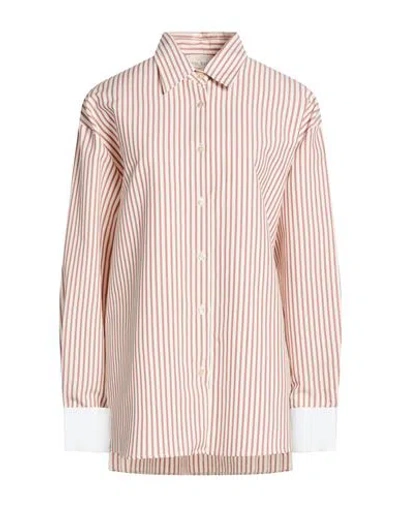 Forte Forte Forte_forte Woman Shirt Off White Size 2 Cotton, Polyester In Multi