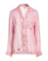 Forte Forte Forte_forte Woman Shirt Pink Size 3 Silk, Polyester In Multi