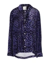 Forte Forte Forte_forte Woman Shirt Purple Size 1 Viscose, Silk In Purple
