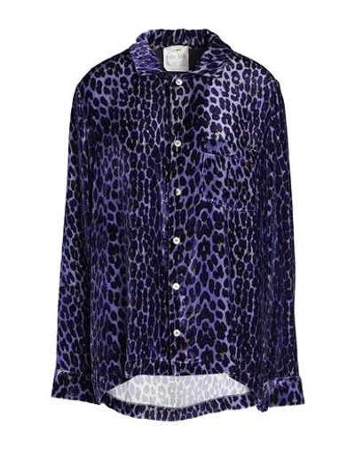 Forte Forte Forte_forte Woman Shirt Purple Size 1 Viscose, Silk