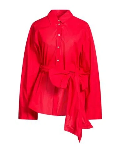 Forte Forte Forte_forte Woman Shirt Red Size 3 Cotton