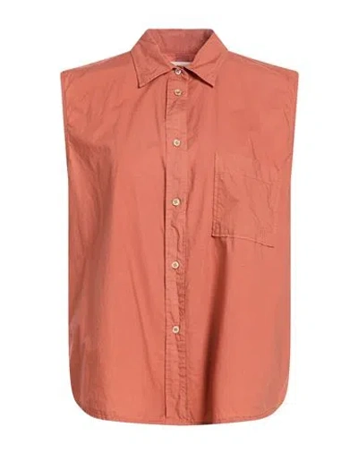 Forte Forte Forte_forte Woman Shirt Rust Size 2 Cotton In Pink