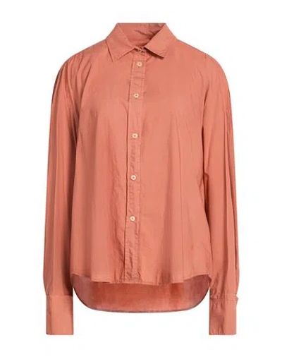 Forte Forte Forte_forte Woman Shirt Tan Size 3 Cotton In Brown