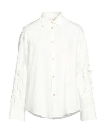 Forte Forte Forte_forte Woman Shirt White Size 2 Cotton