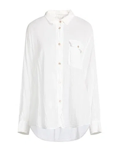 Forte Forte Forte_forte Woman Shirt White Size 3 Cotton, Silk In Multi