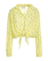 Forte Forte Forte_forte Woman Shirt Yellow Size 2 Viscose, Metallic Polyester