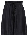 Forte Forte Forte_forte Woman Shorts & Bermuda Shorts Black Size 00 Silk