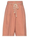 Forte Forte Forte_forte Woman Shorts & Bermuda Shorts Blush Size 00 Viscose, Linen In Pink