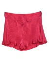 Forte Forte Forte_forte Woman Shorts & Bermuda Shorts Red Size 1 Cupro In Pink