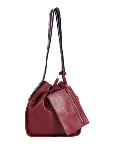 Forte Forte Forte_forte Woman Shoulder Bag Burgundy Size - Leather