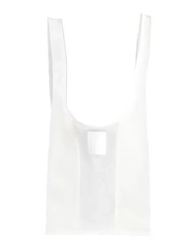 Forte Forte Forte_forte Woman Shoulder Bag White Size - Polyamide, Leather