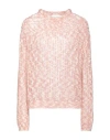 Forte Forte Forte_forte Woman Sweater Antique Rose Size 2 Mohair Wool, Cotton, Polyamide, Wool In Pink