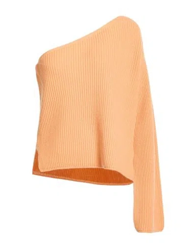 Forte Forte Forte_forte Woman Sweater Apricot Size 1 Virgin Wool, Cashmere In Orange