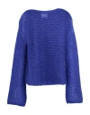 Forte Forte Forte_forte Woman Sweater Blue Size 2 Mohair Wool, Polyamide In Blue