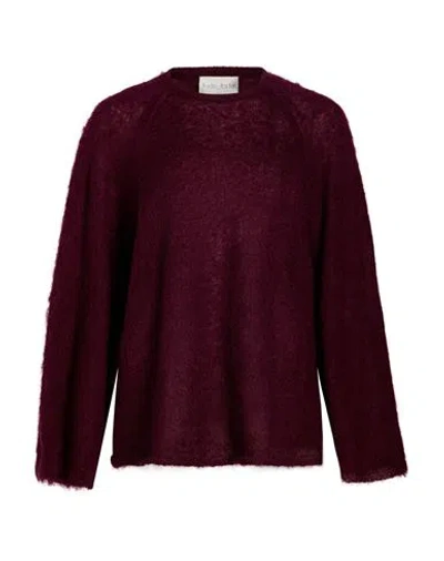 Forte Forte Forte_forte Woman Sweater Burgundy Size 2 Mohair Wool, Polyamide, Virgin Wool